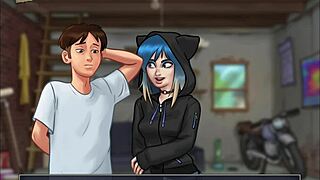 Summertime Saga Episode 153 Featuring Teen Characters With Small Tits In Cartoon Style