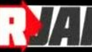 Beautiful skinny blonde rides monstercock in office!