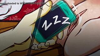 Secretary Answers a Call to Her Vagina in Cartoon Comic