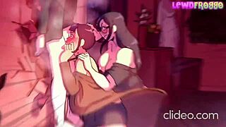 animation porn femdom dominates big ass cock in hentai