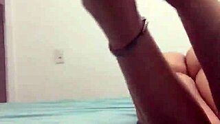 Latina sexy girl shows her feet in solo fetish video