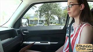 Teen Stranded Sucks for Ride Home with Tali Dava