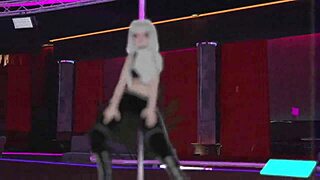 Vrchat Pole Dancing Show with Stunning Moves