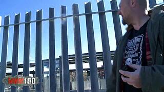 Tight Argentinian Beauty Pisses On Cocks