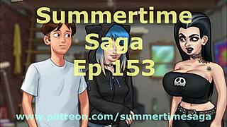 Summertime Saga Episode 153 Featuring Teen Characters With Small Tits In Cartoon Style