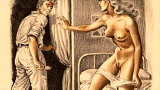 Vintage Erotic Illustration Stirs Deep Sensual Memories