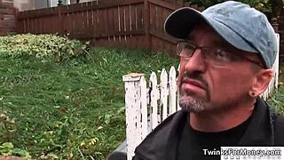 Twinks engage in hardcore gay blowjob