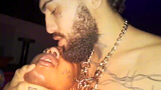 Brazilian twink gets bent over for bareback doggystyle christmas present