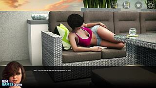 Jestem uzależniony od nocy filmowej z moją bogatą siostrą przyrodnią w 3D odcinek 2