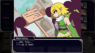 Elf Taking Two Cocks in Rough Hentai Action