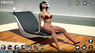 I’m Hooked on Movie Night with My Rich Step Sis in 3D Episode 2