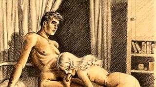 Vintage Erotic Illustration Stirs Deep Sensual Memories