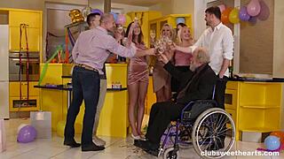 Does crazy birthday party include all inside the family?