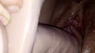 she loves sucking monster cock while fucking herself