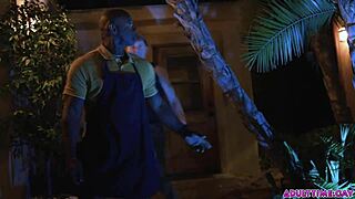 Black Old Man Fucks Redhead Twink