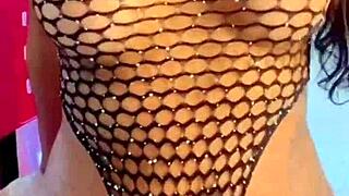 i love when she lets me cum in her mouth during lesbian masturbation