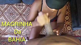 Intense pleasure builds as the well-endowed man enjoys intense anal sex with the hot brunette in pov