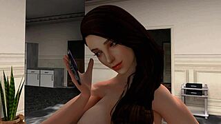 La Cuckeada De The J F in Wild 3D Cartoon!