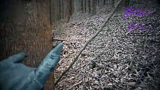 Little Red Riding Hood Tatiana Morales Gets Lost in the Forest and the Wolf Devours Her in This Halloween Special