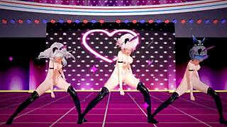 Honkai Star Rail Girls Clara, March 7th, Silverwolf In Hentai Action!