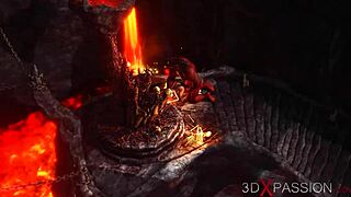 Man, Devil’s banging a super hot girl with shaved pussy down in hell tonight!