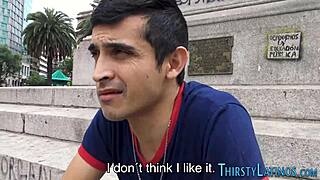 Watch This Gay Latino Give An Amazing Blowjob And Receive A Facial!