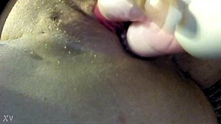 Wife Jessica playing with toys at home