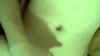 Magrinho gozando in a wild solo session with intense action