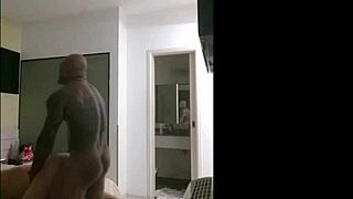 Compilation of amateur videos featuring interracial encounters with Bruninha Fitness