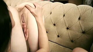 Sexy Lesbian Pleasures Lover by Licking Breasts and Pussy with Fingering and Orgasms