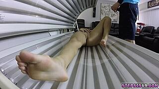 Old redhead sucks my annoying stepbro.