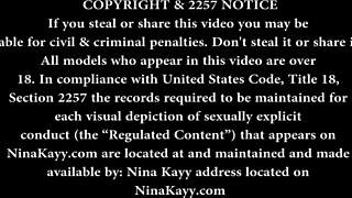 Big booty pornstar nina kayy wants to get deep fucked doggy style