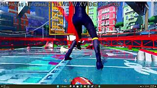 A gay furry enjoys big black cock in porn.