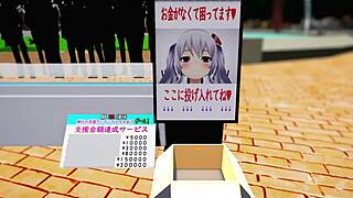 is this part-time job challenge with Kashima leading to cowgirl riding and blowjob?