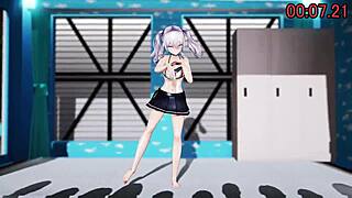 is this part-time job challenge with Kashima leading to cowgirl riding and blowjob?