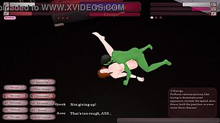 Gorok Fights Aven In Kinky Club.