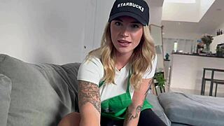 Barista Girl Cheats On Boyfriend At Work, Would You Fuck Me Better?