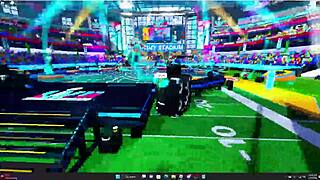 A gay furry enjoys big black cock in porn.