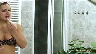 Hot Natural Blonde Feels Intense Emotions During Bath Tub Fuck