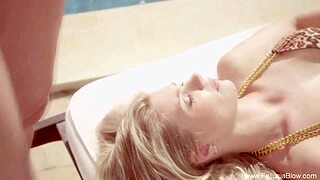 blonde and brunette share intense erotic oral sex for pure satisfaction