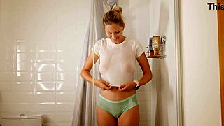 stella cardo shows wet tops