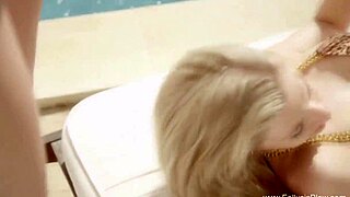 blonde and brunette share intense erotic oral sex for pure satisfaction