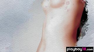 Naked Asian Yoga Babe Chloe Rose Shows Small 18+ Boobs and Exotic Pussy