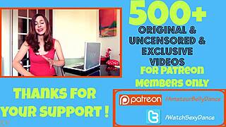 I dance in super hot lingerie feeling sexy