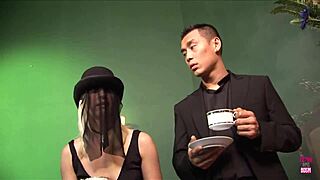 A Brunettes Funeral Turns Into A Group Sex Fuck Fest