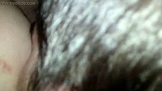 Keisha delivers intense blowjob on monster cock.