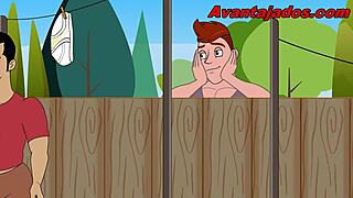Dreamy Brazilian Gay Cartoon Porno with Meu Vizinho!
