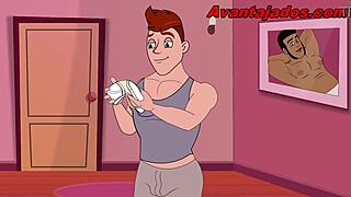 Dreamy Brazilian Gay Cartoon Porno with Meu Vizinho!