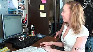 Petite French Teen Sodomized Hard with Facial Cum Explosion