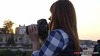 anally fucked maid on all fours, plowed hard in pov